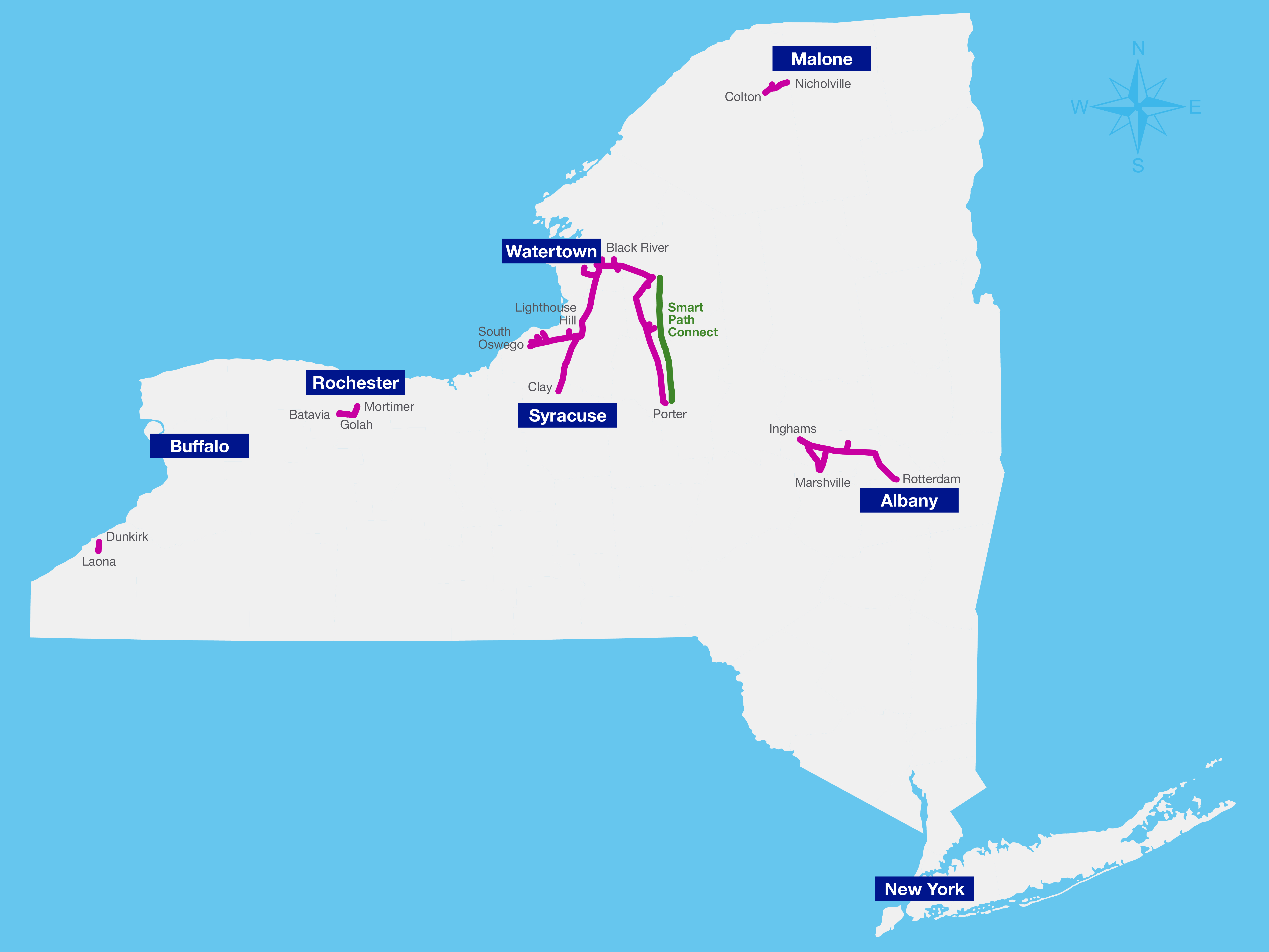 Map of Projects